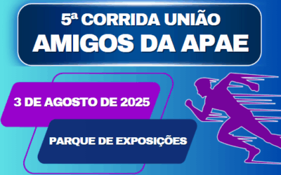 Vem aí a 5ª Corrida União dos Amigos da APAE: Corra por uma causa nobre