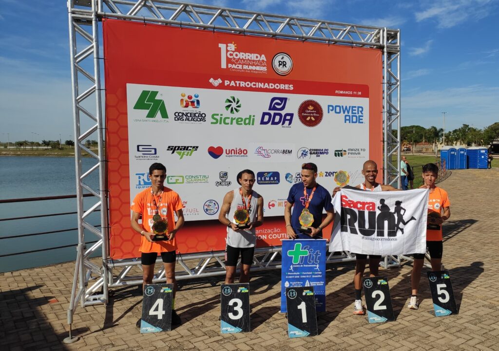 SacraRun se destaca na 1ª Corrida Pace Runners em Conceição das Alagoas