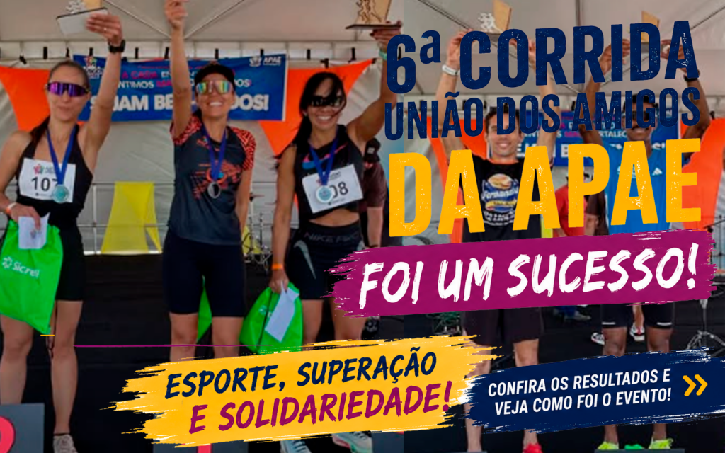 APAE Sacramento realiza com sucesso a 6ª Corrida União dos Amigos da APAE